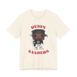 Deion Sanders Atlanta Falcons, Soft Cotton Bella and Canvas Short Sleeve Tee shirt