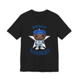 Deion Sanders Dallas Cowboys, Soft Cotton Bella and Canvas Short Sleeve Tee shirt