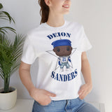 Deion Sanders Dallas Cowboys, Soft Cotton Bella and Canvas Short Sleeve Tee shirt