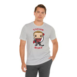 Taylor Hall New Jersey Devils, Soft Cotton Bella and Canvas Short Sleeve Tee shirt