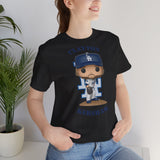 Clayton Kershaw L.A Dodgers, Soft Cotton Bella and Canvas Short Sleeve Tee shirt