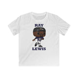 Ray Lewis Baltimore Ravens, Kids Gildan Softstyle Tee Shirt