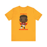 Marcus Rashford Manchester United, Soft Cotton Bella and Canvas Short Sleeve Tee shirt