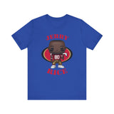 Jerry Rice San Francisco 49ers, Soft Cotton Bella and Canvas Short Sleeve Tee shirt