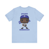 Jackie Robinson L.A/Brooklyn Dodgers, Soft Cotton Bella and Canvas Short Sleeve Tee shirt