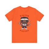 Walter Payton Chicago Bears (White), Soft Cotton Bella and Canvas Short Sleeve Tee shirt