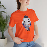 Mr Met New York Mets, Soft Cotton Bella and Canvas Short Sleeve Tee shirt