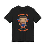 Kristaps Porzingis New York Knicks, Soft Cotton Bella and Canvas Short Sleeve Tee shirt