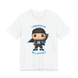 Christian McCaffrey Carolina Panthers, Soft Cotton Bella and Canvas Short Sleeve Tee shirt