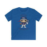 Drew Bledsoe New England Patriots, Kids Gildan Softstyle Tee Shirt