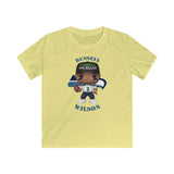Russell Wilson Seattle Seahawks, Kids Gildan Softstyle Tee Shirt