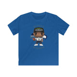 Russell Wilson Seattle Seahawks, Kids Gildan Softstyle Tee Shirt