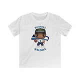 Russell Wilson Seattle Seahawks, Kids Gildan Softstyle Tee Shirt