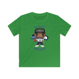 Russell Wilson Seattle Seahawks, Kids Gildan Softstyle Tee Shirt
