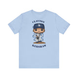 Clayton Kershaw L.A Dodgers, Soft Cotton Bella and Canvas Short Sleeve Tee shirt
