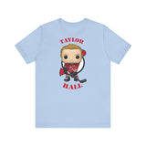 Taylor Hall New Jersey Devils, Soft Cotton Bella and Canvas Short Sleeve Tee shirt