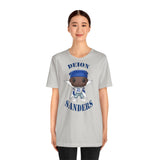 Deion Sanders Dallas Cowboys, Soft Cotton Bella and Canvas Short Sleeve Tee shirt
