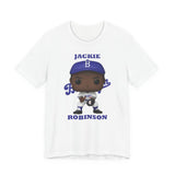 Jackie Robinson L.A/Brooklyn Dodgers, Soft Cotton Bella and Canvas Short Sleeve Tee shirt