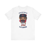 Francisco Lindor Cleveland Indians, Soft Cotton Bella and Canvas Short Sleeve Tee shirt
