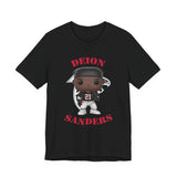 Deion Sanders Atlanta Falcons, Soft Cotton Bella and Canvas Short Sleeve Tee shirt