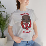 Michael Jordan Chicago Bulls, Soft Cotton Bella and Canvas Short Sleeve Tee shirt