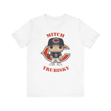 Mitch Trubisky Chicago Bears, Soft Cotton Bella and Canvas Short Sleeve Tee shirt