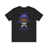 Jackie Robinson L.A/Brooklyn Dodgers, Soft Cotton Bella and Canvas Short Sleeve Tee shirt