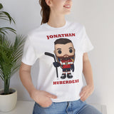 Jonathan Huberdeau Florida Panthers, Soft Cotton Bella and Canvas Short Sleeve Tee shirt
