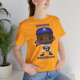 Jackie Robinson L.A/Brooklyn Dodgers, Soft Cotton Bella and Canvas Short Sleeve Tee shirt