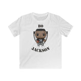 Bo Jackson Oakland Raiders, Kids Gildan Softstyle Tee Shirt