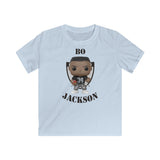 Bo Jackson Oakland Raiders, Kids Gildan Softstyle Tee Shirt