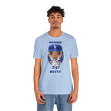 Mookie Betts L.A/Brooklyn Dodgers, Soft Cotton Bella and Canvas Short Sleeve Tee shirt