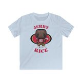 Jerry Rice San Francisco 49ers, Kids Gildan Softstyle Tee Shirt