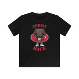 Jerry Rice San Francisco 49ers, Kids Gildan Softstyle Tee Shirt