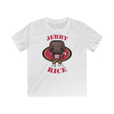 Jerry Rice San Francisco 49ers, Kids Gildan Softstyle Tee Shirt