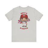 Bryce Harper Washington Nationals, Soft Cotton Bella and Canvas Short Sleeve Tee shirt