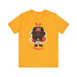 AJ Green Cincinnati Bengals, Soft Cotton Bella and Canvas Short Sleeve Tee shirt