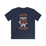 Walter Payton Chicago Bears (Dark Jersey), Kids Gildan Softstyle Tee Shirt