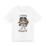 Jarod Goff L.A Rams, Soft Cotton Bella and Canvas Short Sleeve Tee shirt