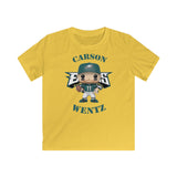 Carson Wentz Philadelphia Eagles, Kids Gildan Softstyle Tee Shirt