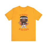 Walter Payton Chicago Bears (Dark), Soft Cotton Bella and Canvas Short Sleeve Tee shirt