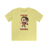 Steve Young San Francisco 49ers, Kids Gildan Softstyle Tee Shirt