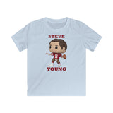 Steve Young San Francisco 49ers, Kids Gildan Softstyle Tee Shirt
