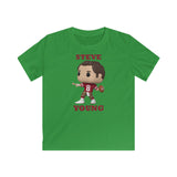 Steve Young San Francisco 49ers, Kids Gildan Softstyle Tee Shirt