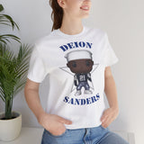 Deion Sanders Dallas Cowboys Throwback, Soft Cotton Bella and Canvas Short Sleeve Tee shirt