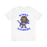 Barry Sanders Detroit Lions, Soft Cotton Bella and Canvas Short Sleeve Tee shirt