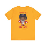 Mookie Betts Boston Red Sox, Soft Cotton Bella and Canvas Short Sleeve Tee shirt