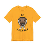 Bo Jackson Oakland Raiders, Soft Cotton Bella and Canvas Short Sleeve Tee shirt