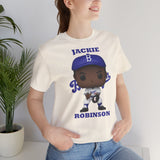 Jackie Robinson L.A/Brooklyn Dodgers, Soft Cotton Bella and Canvas Short Sleeve Tee shirt