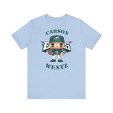 Carson Wentz Philadelphia Eagles (Green Jersey), Soft Cotton Bella and Canvas Short Sleeve Tee shirt